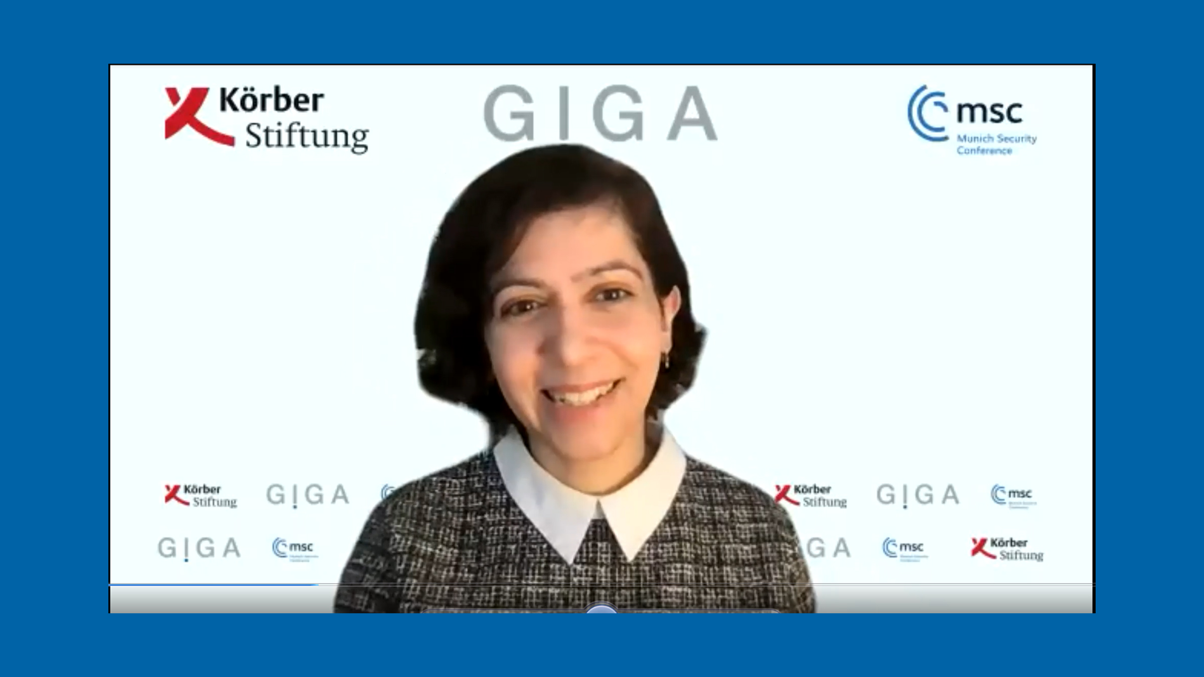 Screenshot of Prof. Dr. Amrita Narlikar