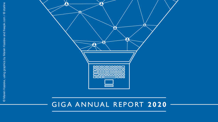 Ausschnitt Cover GIGA Jahresbericht