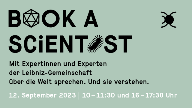 Book a Scientist – Im Dialog mit Expert:innen 