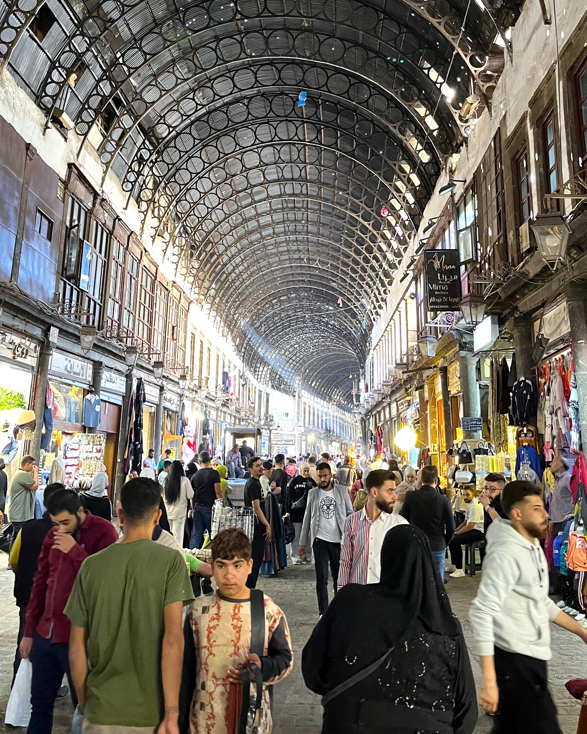 Sūq al-Ḥamīdiyya, Damascus' famous market street