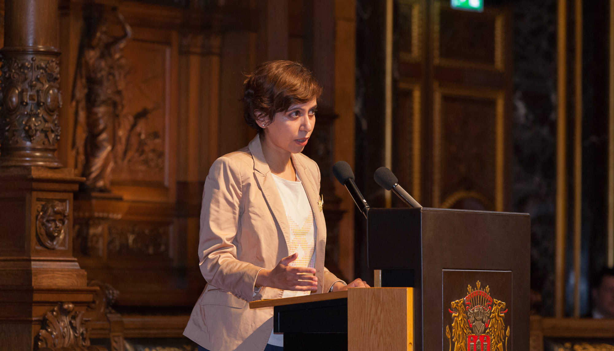  GIGA President Prof. Amrita Narlikar.