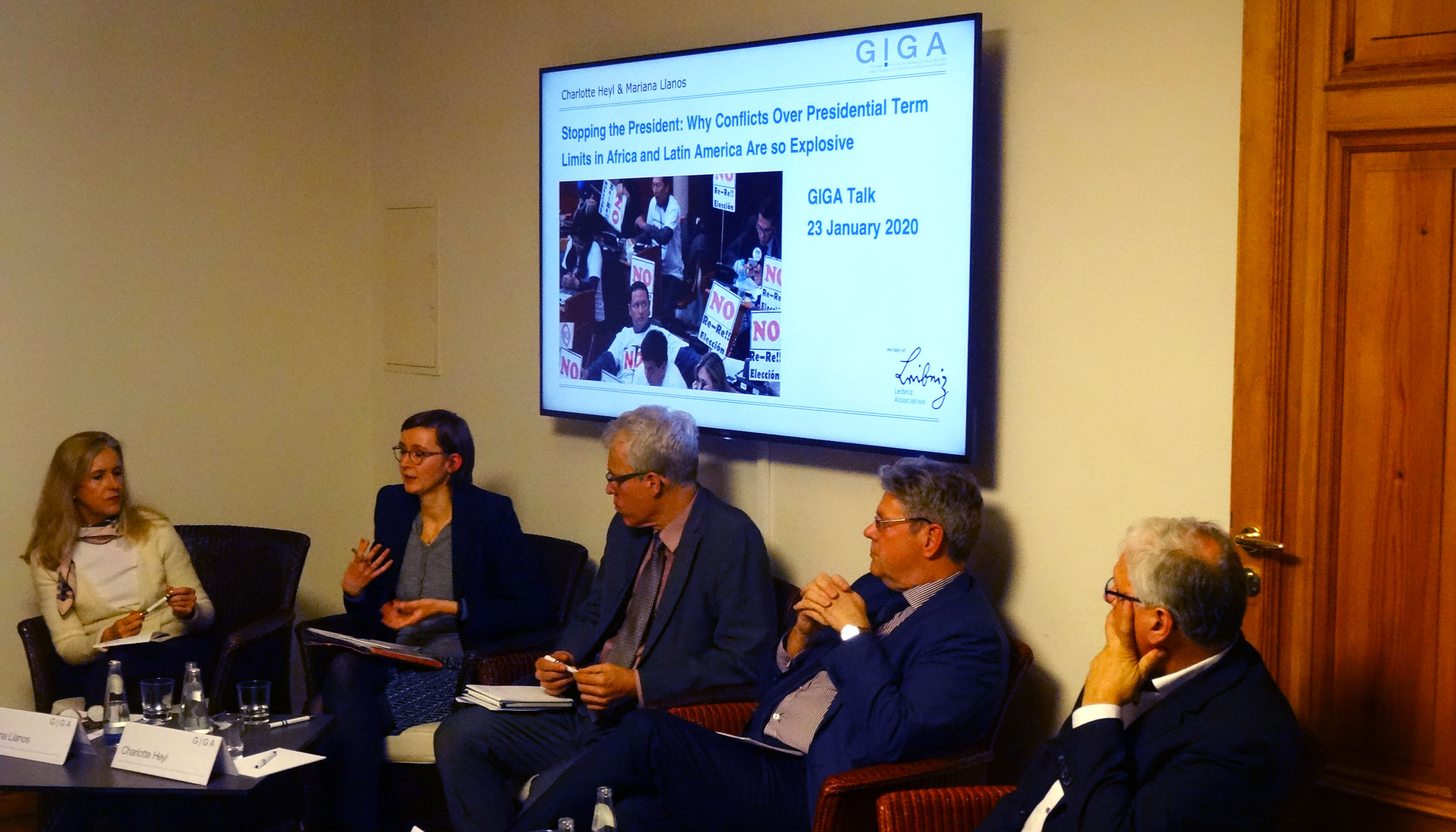 GIGA Talks Stopping the President panel discussion