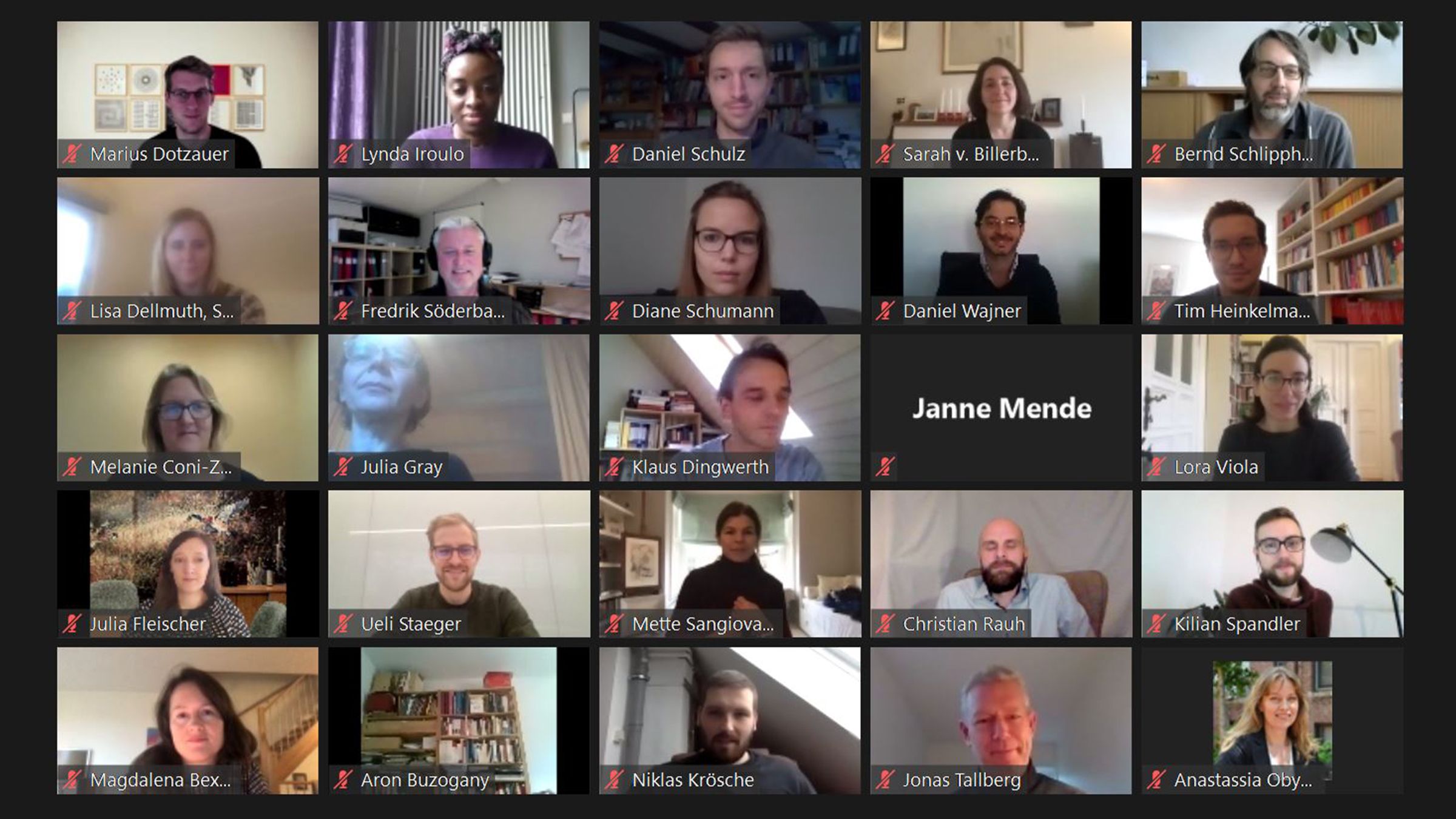 Participants of the LeGRO workshop