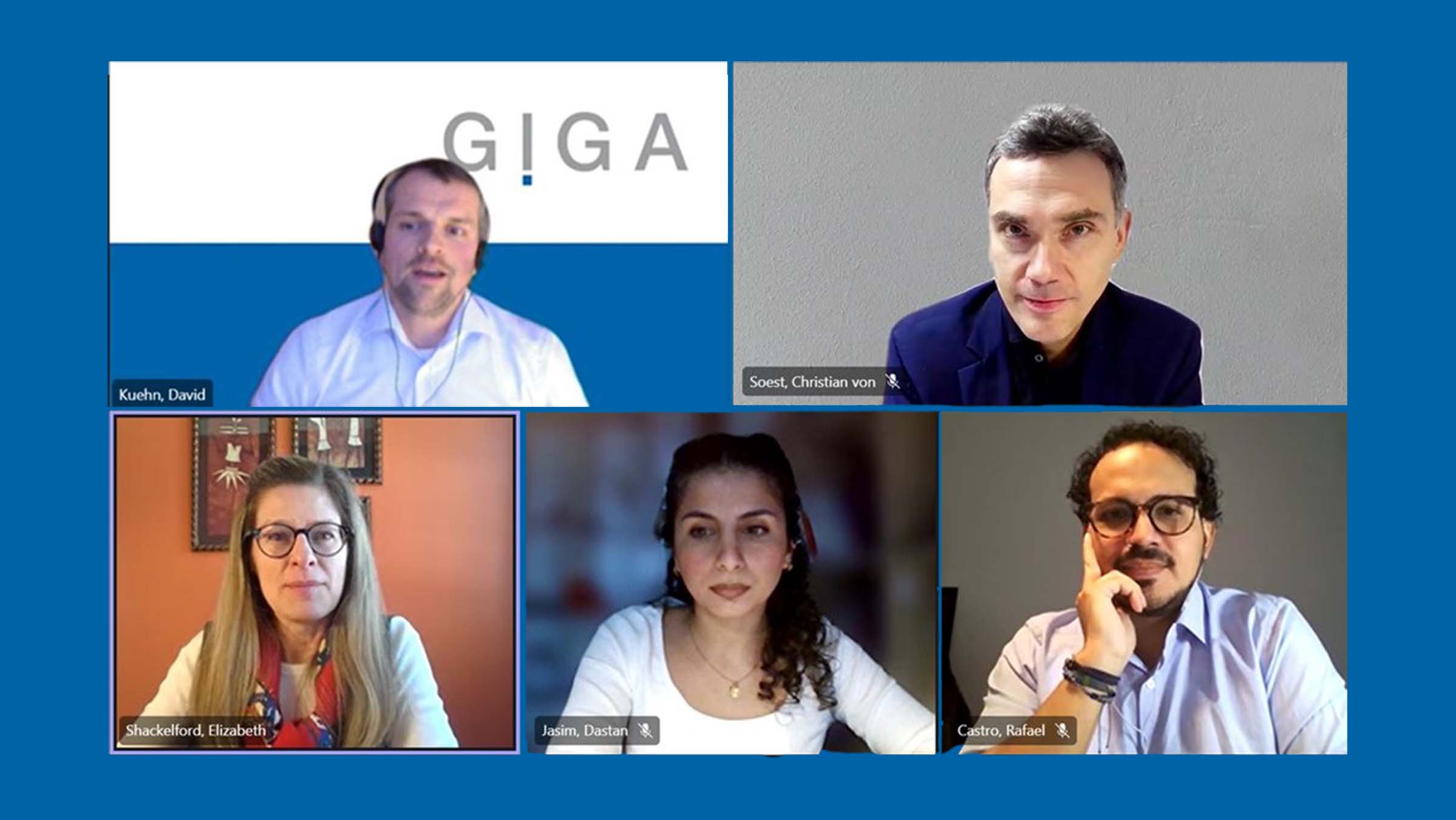 Panelists of the Forum/Talk "Has America Come Back?"