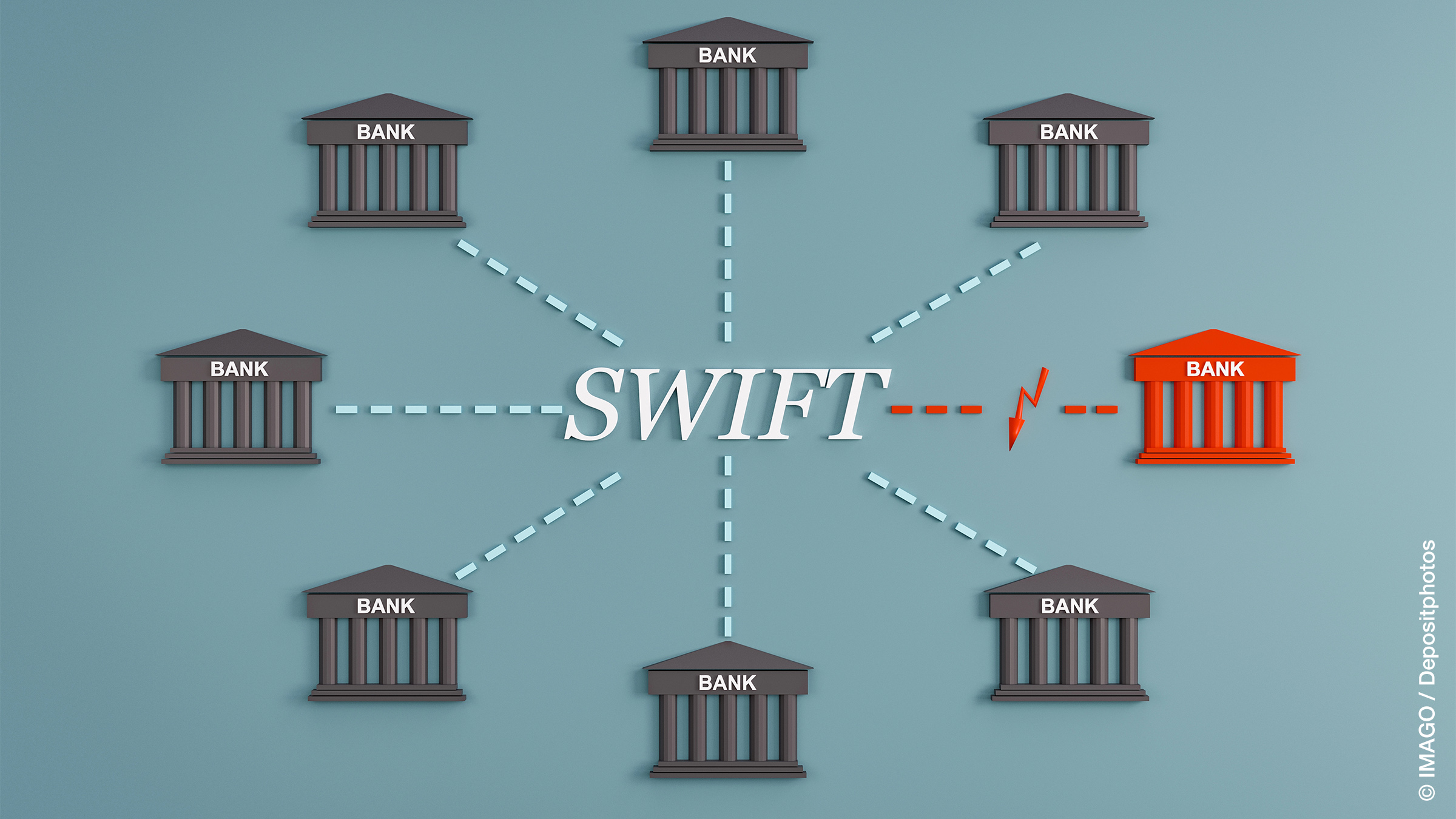 Kolumne Weltblick: Das globale Zahlungssystem SWIFT wirkt als starke Waffe