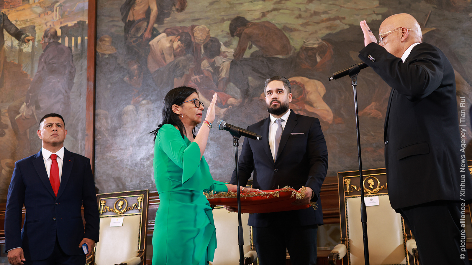 Venezuela und die USA: "Ein Balanceakt für Rodríguez"