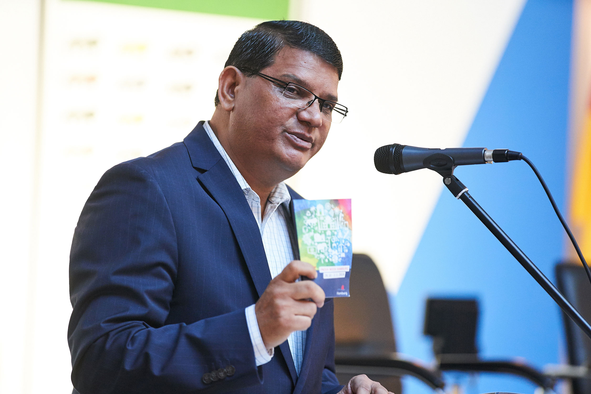 Picture of General consul India Madan Lal Raigar