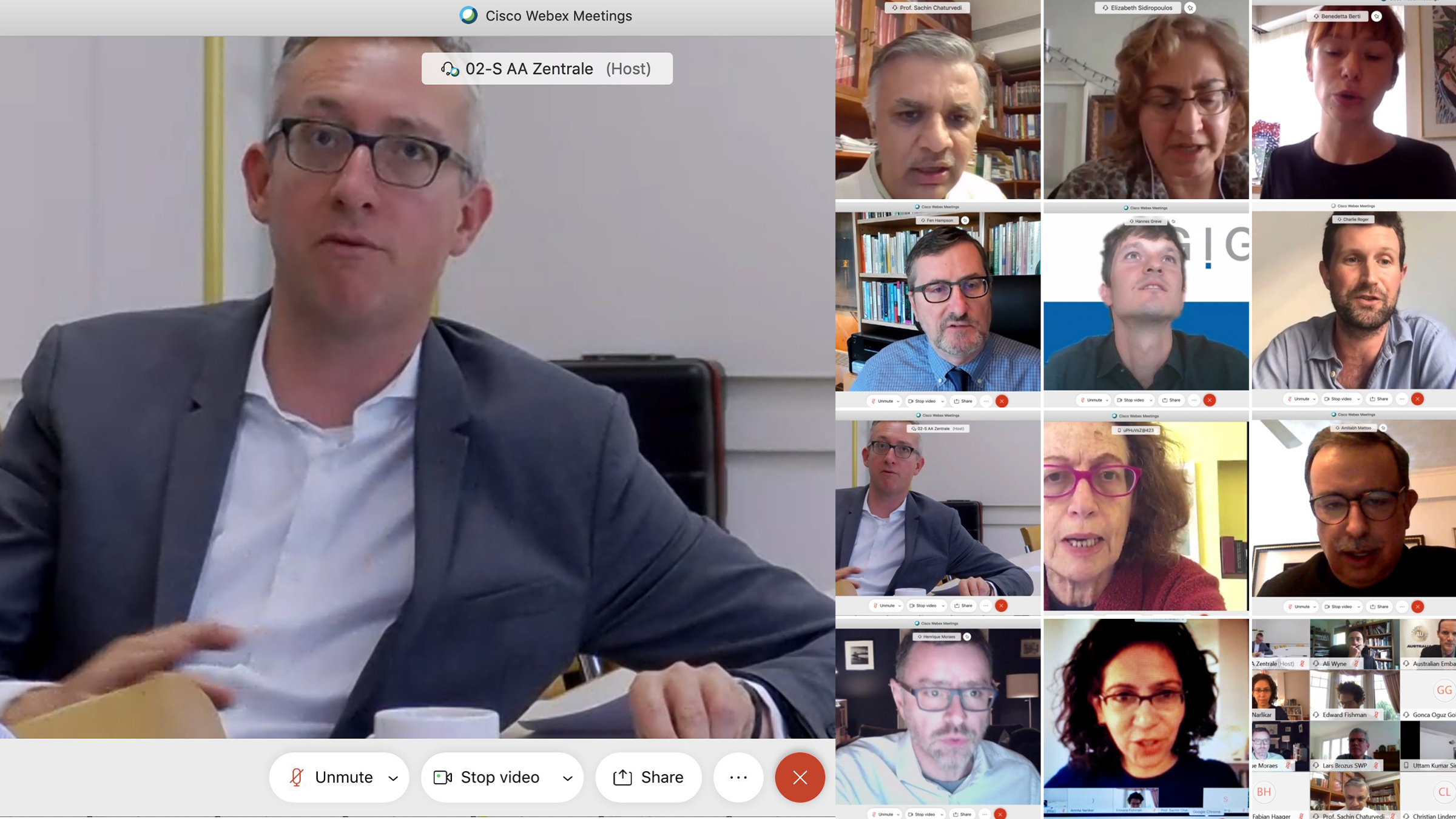 Members of the Event White Paper on Multilateralism