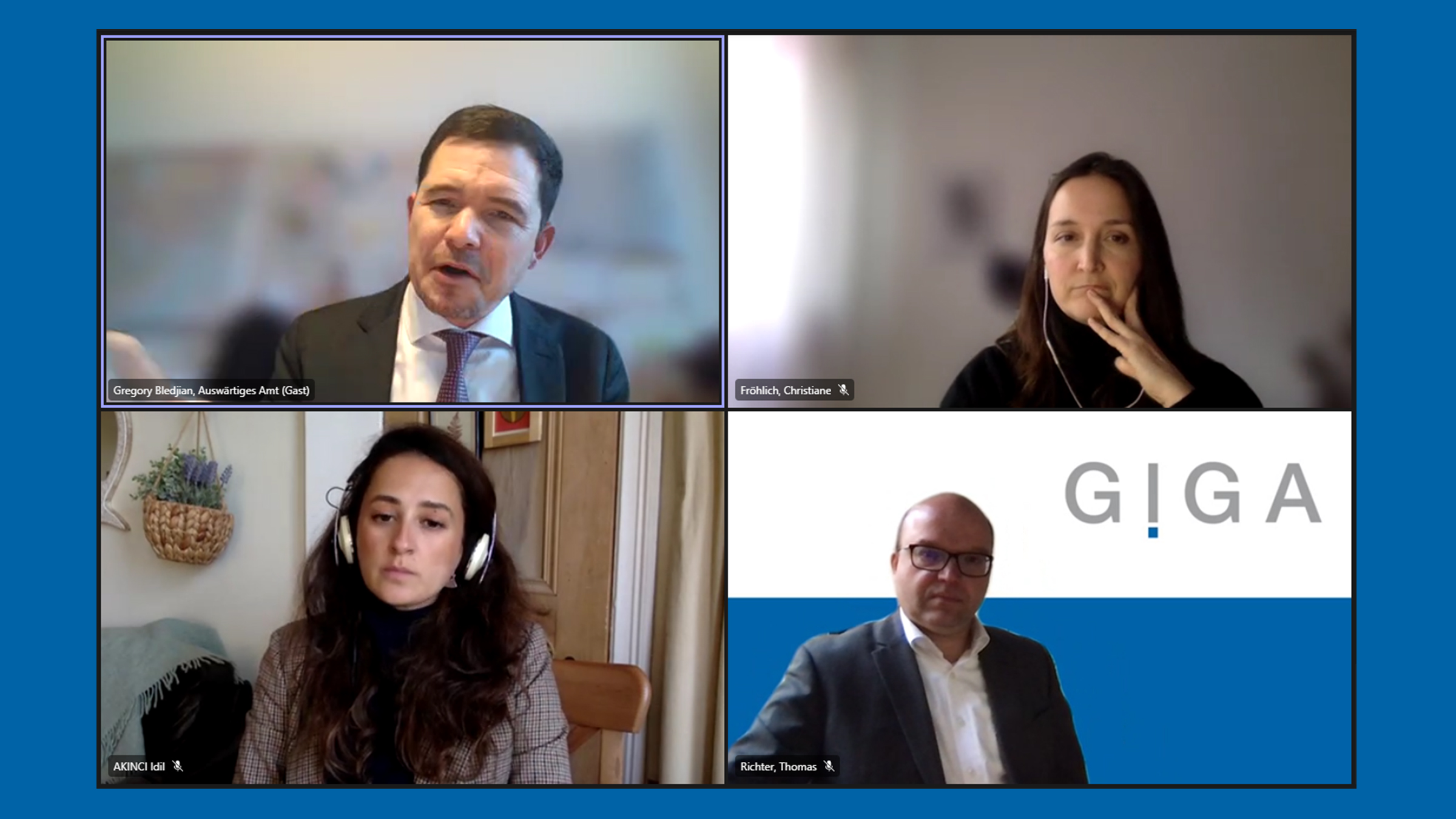 Teilnehmer der Diskussion