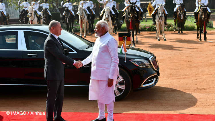 Germany woos India as an ally against Russia