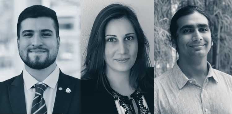 Spotlight on … New Representatives of Doctoral Researchers Adhiraaj, Alina, and Houssein