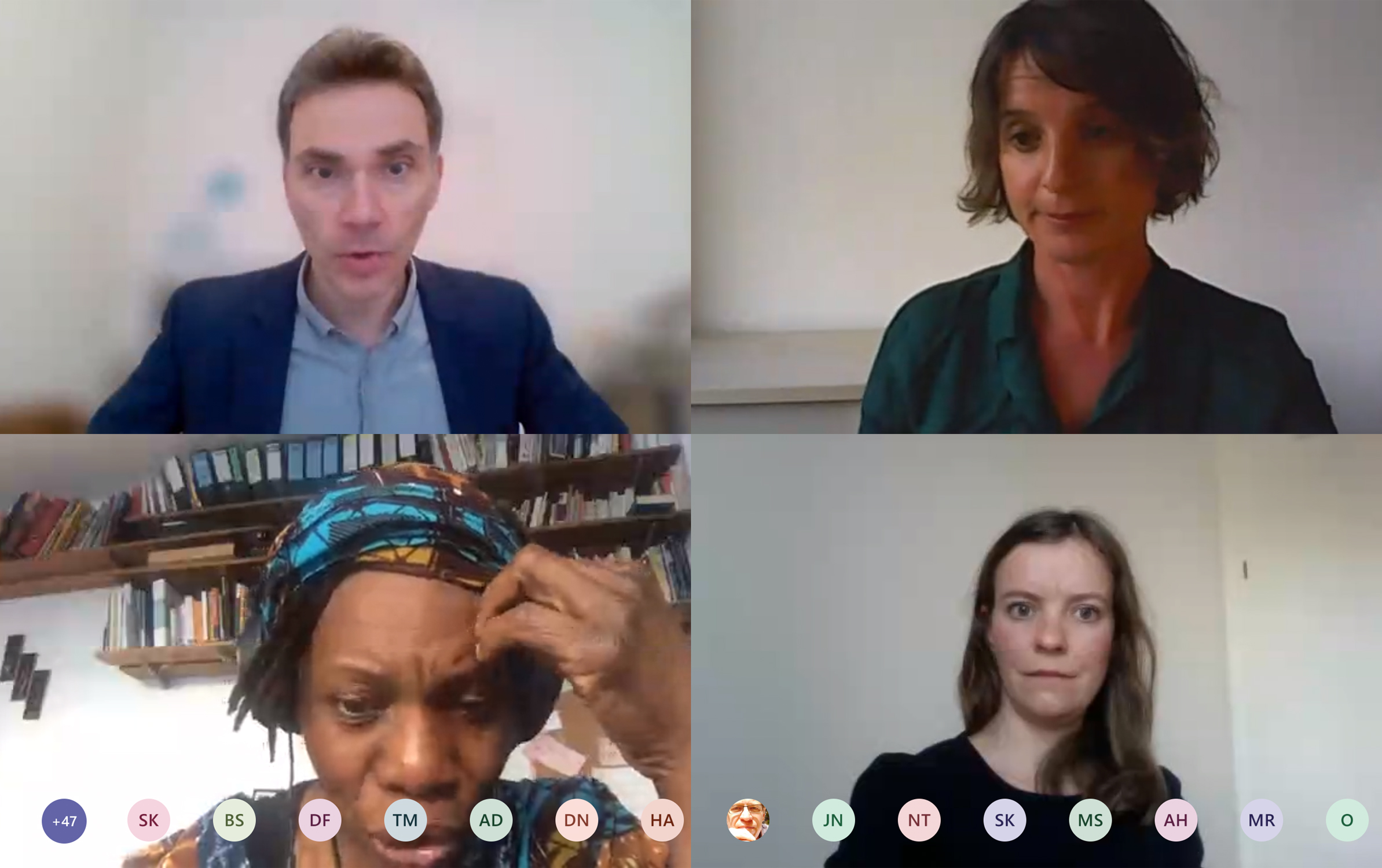 Christian von Soest, Gesine Ames, a translator and Julia Grauvogel