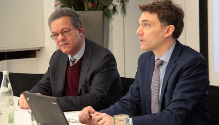 Picture of Dr. Leonel Fernández and Christian von Soest 