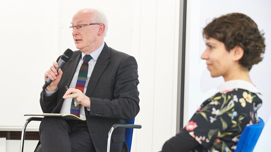 Picture of Prof. Desmond King and Amrita Narlikar