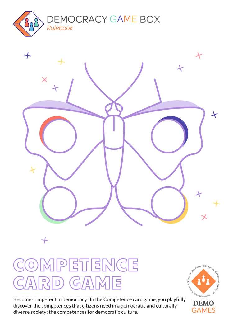 Cover image of the Competence Card Game 