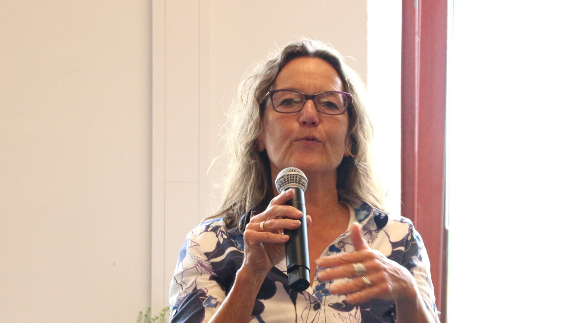 Prof. Dr. Sabine Kurtenbach beim GIGA Jubiläumsbrunch