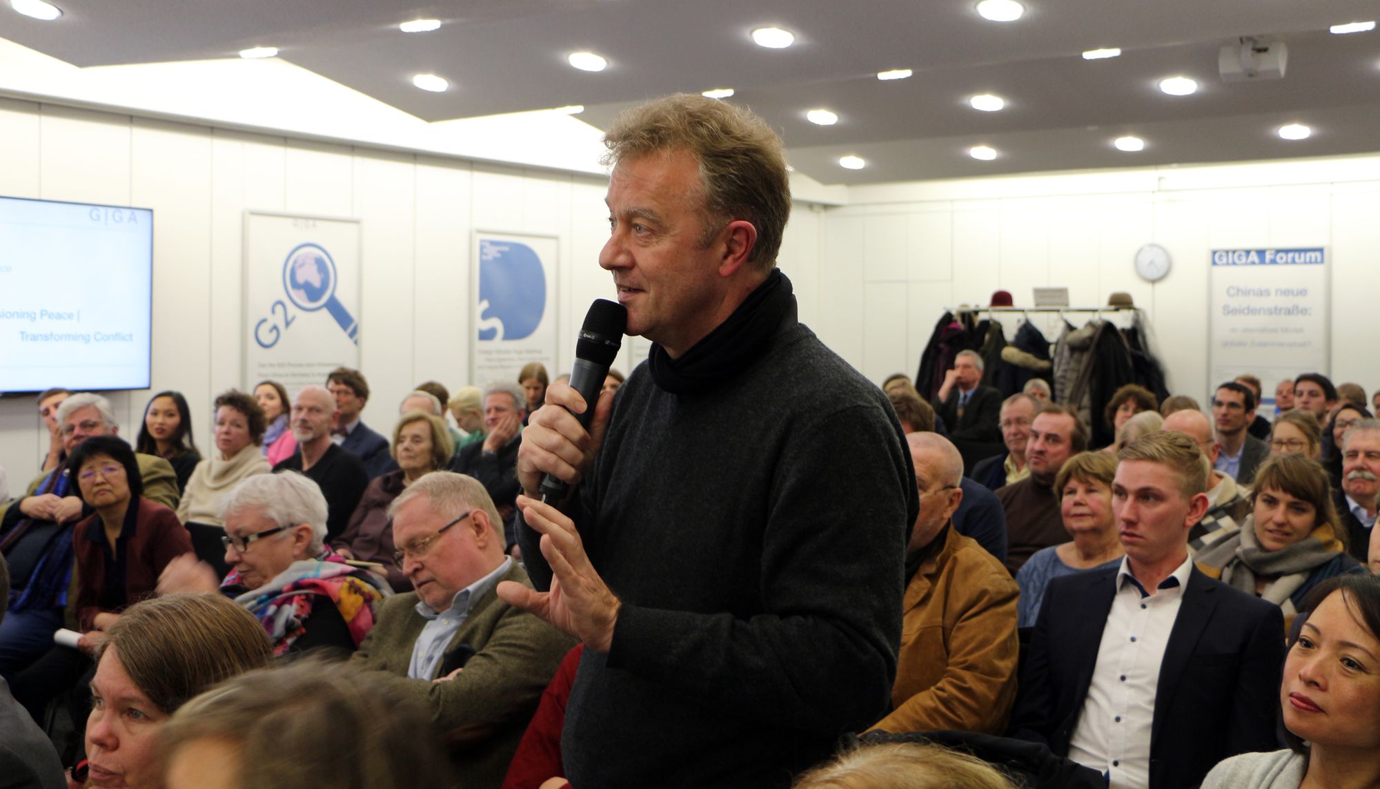 Question from the audience