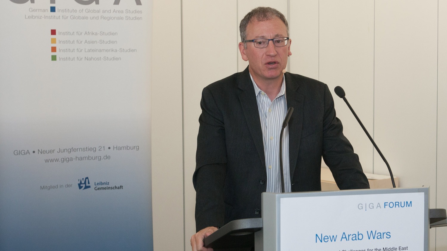 Picture lecture Marc Lynch